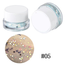 6 colors fairy colorful eyeshadow gitter gel private label hot gitter eyeshadow gel foundation long lasting waterproof